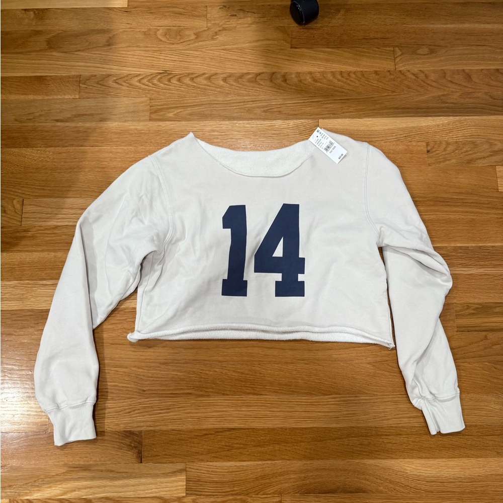 Brandy 14 off the shoulder sweatshirt